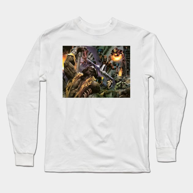 Super zombies Long Sleeve T-Shirt by KountMakula